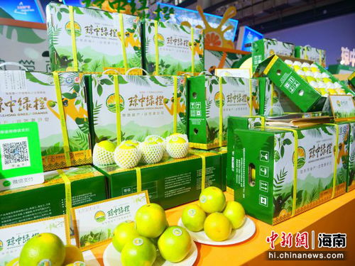 瓊中22家企業(yè)參展冬交會(huì) 瓊中綠橙等農(nóng)產(chǎn)品紛紛亮相