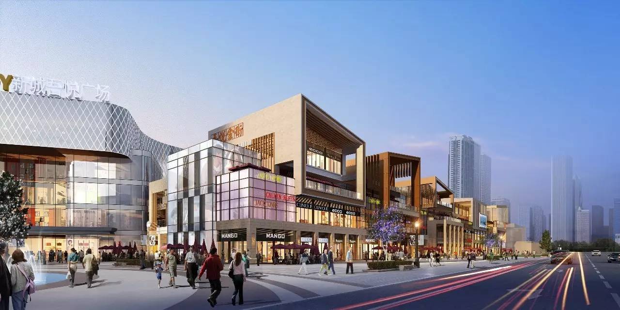 騰遠原創 | 融合湖湘文化的一站式國際生態體驗MALL--長沙松雅湖新城吾悅廣場方案設計